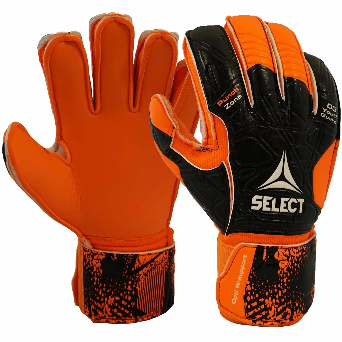 Select 03 Youth Protec V20 Goalkeeper Gloves 1 Select 03 Youth Protec V20 Goalkeeper Gloves
