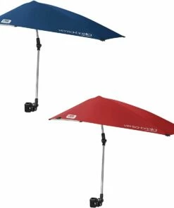SKLZ Versa Brella Adjustable 5-Way Umbrella w/ Universal Clamp Firebrick Red -Deals Soccer Store a00 017 colorsa
