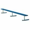 15' Portable Aluminum Powder Coated Player Bench, BEPI15C