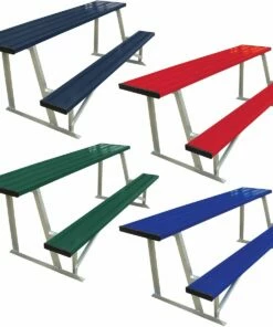 7.5' Portable Outdoor Powder Coated Scorer's Table & Bench, BEST08C -Deals Soccer Store a07 264colors 10