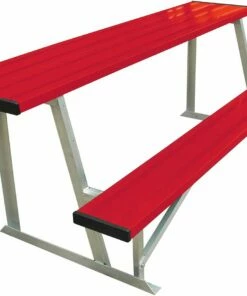 7.5' Portable Outdoor Powder Coated Scorer's Table & Bench, BEST08C -Deals Soccer Store a07 264sca
