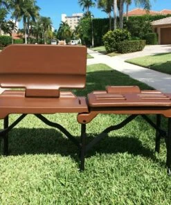 Port-A-Bench Folding Portable Bench Brown -Deals Soccer Store a07 294 1 1