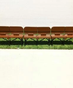 Port-A-Bench Folding Portable Bench Brown -Deals Soccer Store a07 294 5 1