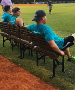 Port-A-Bench Folding Portable Bench Brown -Deals Soccer Store a07 294 7 1