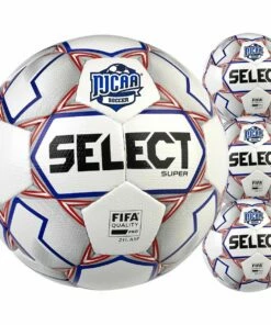 Select 4pk Super NJCAA Match Soccer Ball Package White