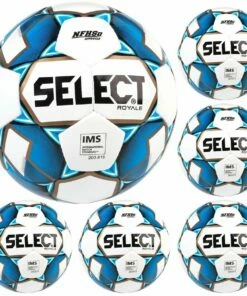 Select 6pk Royale Soccer Ball Package  Red
