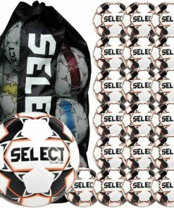 Select 20pk Club DB Soccer Ball Package w/ Bag Black