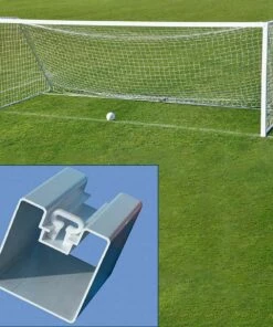 Jaypro 8'x24' Nova Classic SQUARE Soccer Goals, SGP-760 (pair)
