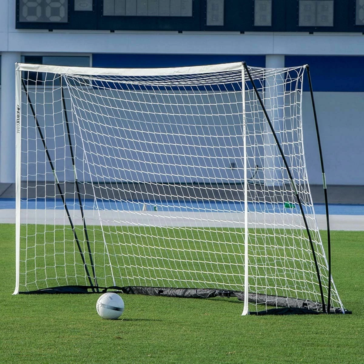 Kwik Goal 6.5'x12' Kwik Flex Soccer Goal, 2B1703 2 Kwik Goal 6.5'x12' Kwik Flex Soccer Goal, 2B1703 - Image 2