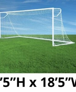 Jaypro 6.5'x18.5' Round Nova Club Goals, RCG-18S (pair)