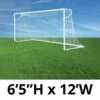 Jaypro 6.5'x12' Round Nova Club Goals, RCG-12S (pair)