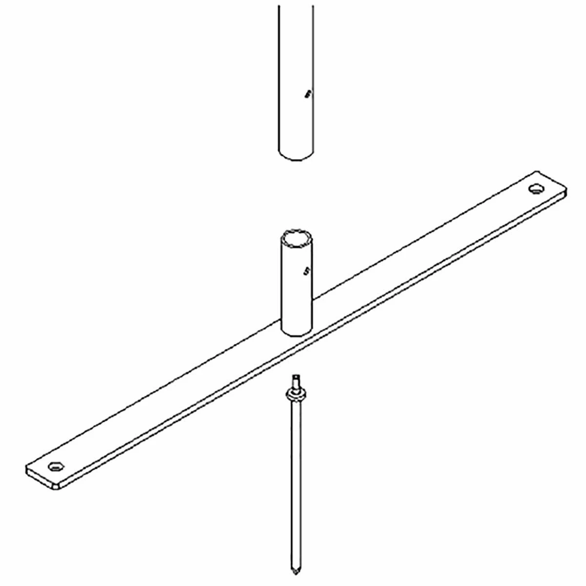Jaypro 8'x24' Portable Training Soccer Goal, STG-824 4 Jaypro 8'x24' Portable Training Soccer Goal, STG-824 - Image 4