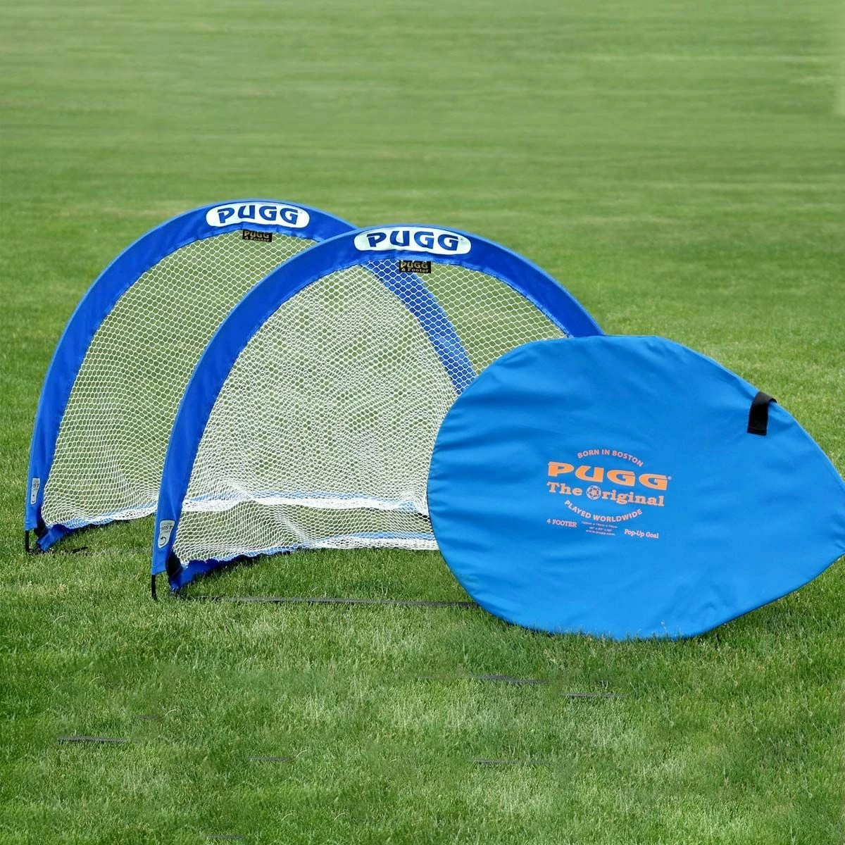 PUGG 4' Pop-Up Soccer Training Goals (pair) 1 PUGG 4' Pop-Up Soccer Training Goals (pair)
