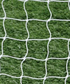 Jaypro 8'x24'x4'x10' Soccer Nets, 4mm Braided, SND-7/8 (pair) White -Deals Soccer Store a11 510 inset