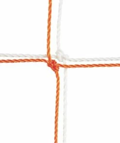 Champion 8'x24'x4'x10', 3.5mm Official Soccer Nets, 204 (pair) White