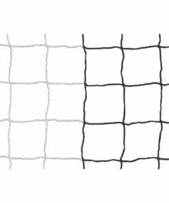 Kwik Goal 8'x24'x3'x8.5', Evolution Black/White Striped 3mm Soccer Net
