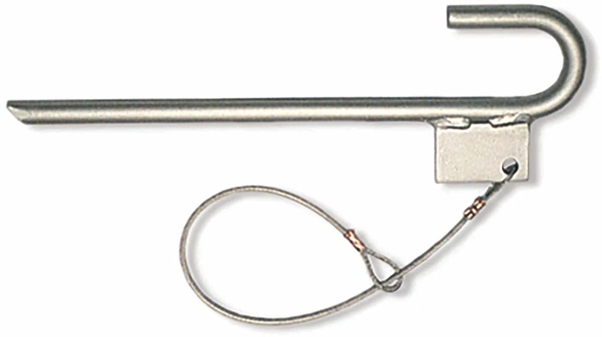 Jaypro Set of 4 J-Hook Soccer Goal Ground Anchors, SGA-91 1 Jaypro Set of 4 J-Hook Soccer Goal Ground Anchors, SGA-91