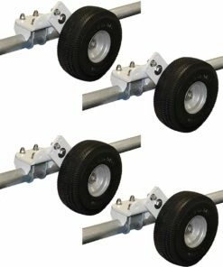 Jaypro Set of 4 Classic Club Soccer Goal Wheel Kit (fits 2 goals), CSGWK -Deals Soccer Store a11 714 new 4