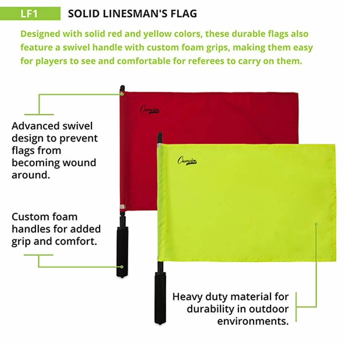Soccer Linesman Flags, LF1 4 Soccer Linesman Flags, LF1 - Image 4
