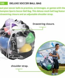 Champion Championship Soccer Ball Bag, CB100 9 Champion Championship Soccer Ball Bag, CB100 -Deals Soccer Store a11 716 new 01