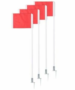 Champion SPRING LOADED Soccer Corner Flags, set of 4, SCF30