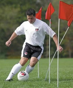 Kwik Goal Course Markers/Corner Flags, set of 4, 6B404