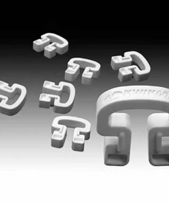 Kwik Goal 50/pk Kwik Lock Soccer Net Clips, White, 10B3201