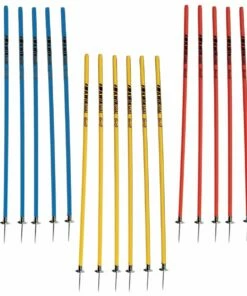 Kwik Goal set/6 Soccer Coaching Sticks w/ Steel Peg Base, 16B1001 Blue -Deals Soccer Store a11 757 new colors