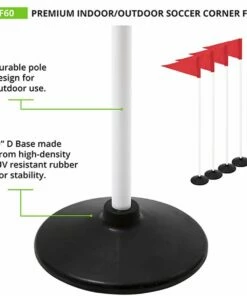 Champion Premium Turf Official Soccer Corner Flags, set of 4, SCF60 -Deals Soccer Store a11 766 new 04