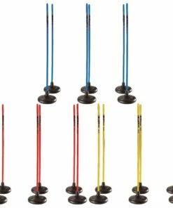 Kwik Goal Set/6 Premier Coaching Sticks w/ Rubber Bases, 16B22 Blue -Deals Soccer Store a11 776 new colors