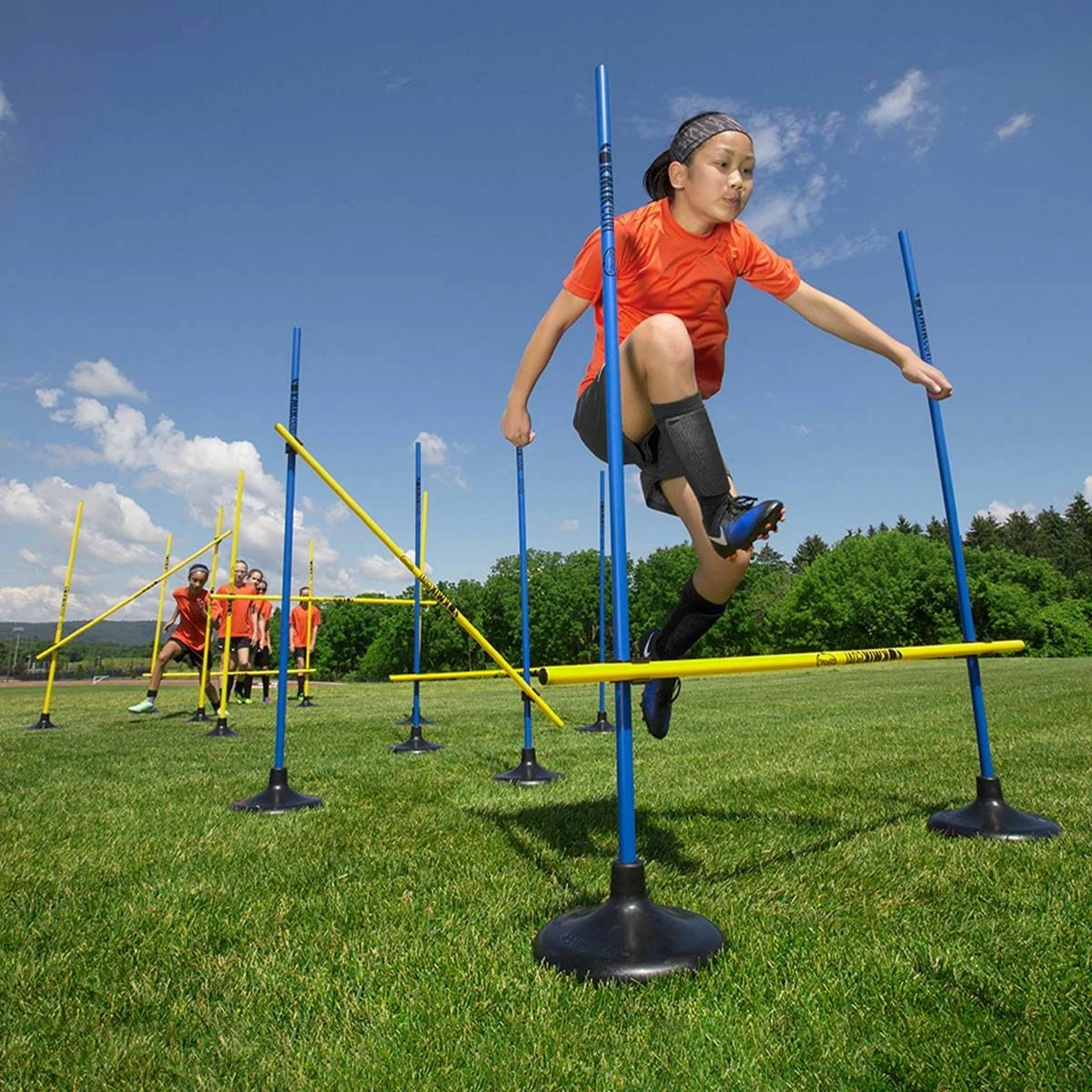 Kwik Goal Coaching Stick Hurdle Set, 16B1201 2 Kwik Goal Coaching Stick Hurdle Set, 16B1201 - Image 2