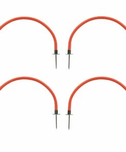 Kwik Goal 25"W Soccer Training Arches, Hi-Vis Orange, 16A1321