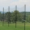 Kwik Goal 14'Hx65'L Multi-Sport Backstop Netting System, 7E101