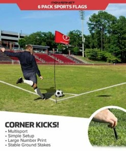 POWERNET Sports Flags, Set/6 -Deals Soccer Store a11 794 04