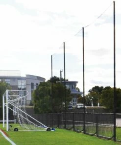 Jaypro 20'Hx65'L Soccer Ball Stop Barrier Netting System, FNSB-65 -Deals Soccer Store a11 953 new 01