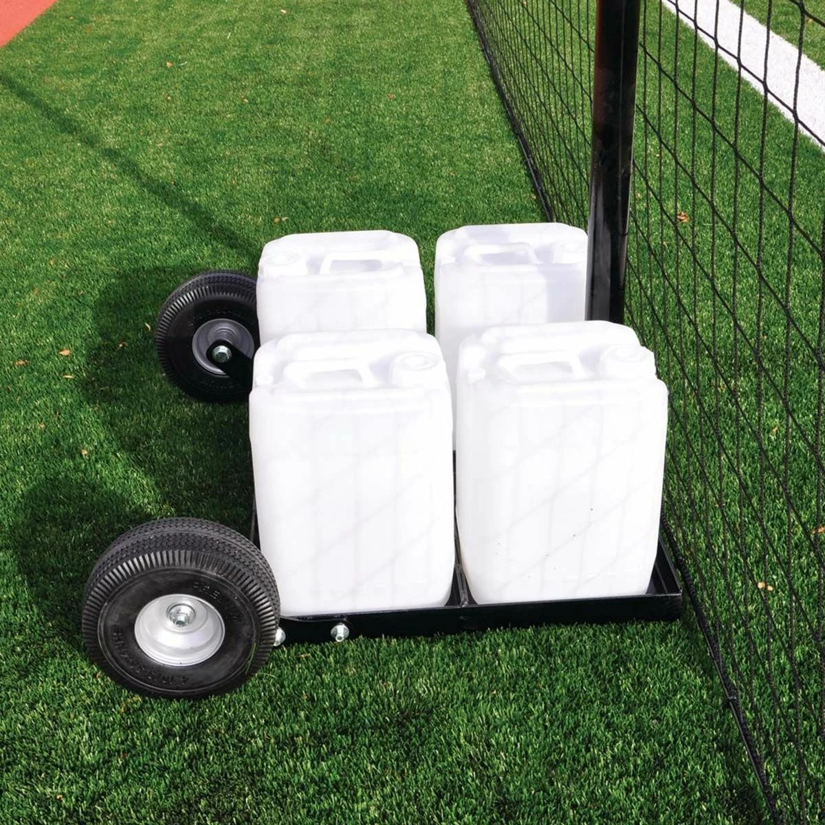 Jaypro 12'Hx60'L Portable Field Backstop Netting System, PFN-1260PKG 4 Jaypro 12'Hx60'L Portable Field Backstop Netting System, PFN-1260PKG - Image 4