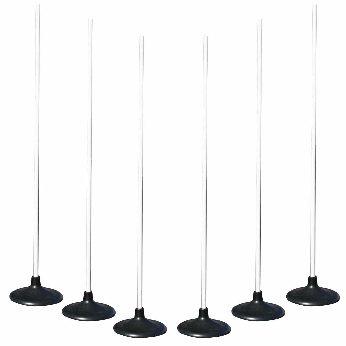 Jaypro Set of 6 All-Surface Coaching Sticks, RBCS-6 1 Jaypro Set of 6 All-Surface Coaching Sticks, RBCS-6