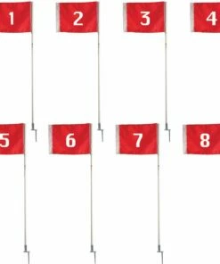 Gill Soccer Field ID Flags, set of 1 through 8