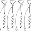 Kwik Goal Portable Soccer Goal Auger Anchors, 10B1101 set/4