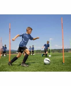 Kwik Goal Set of 6 Soccer Coaching Sticks 2 Go Hi-Vis Green -Deals Soccer Store a11 981 3 1