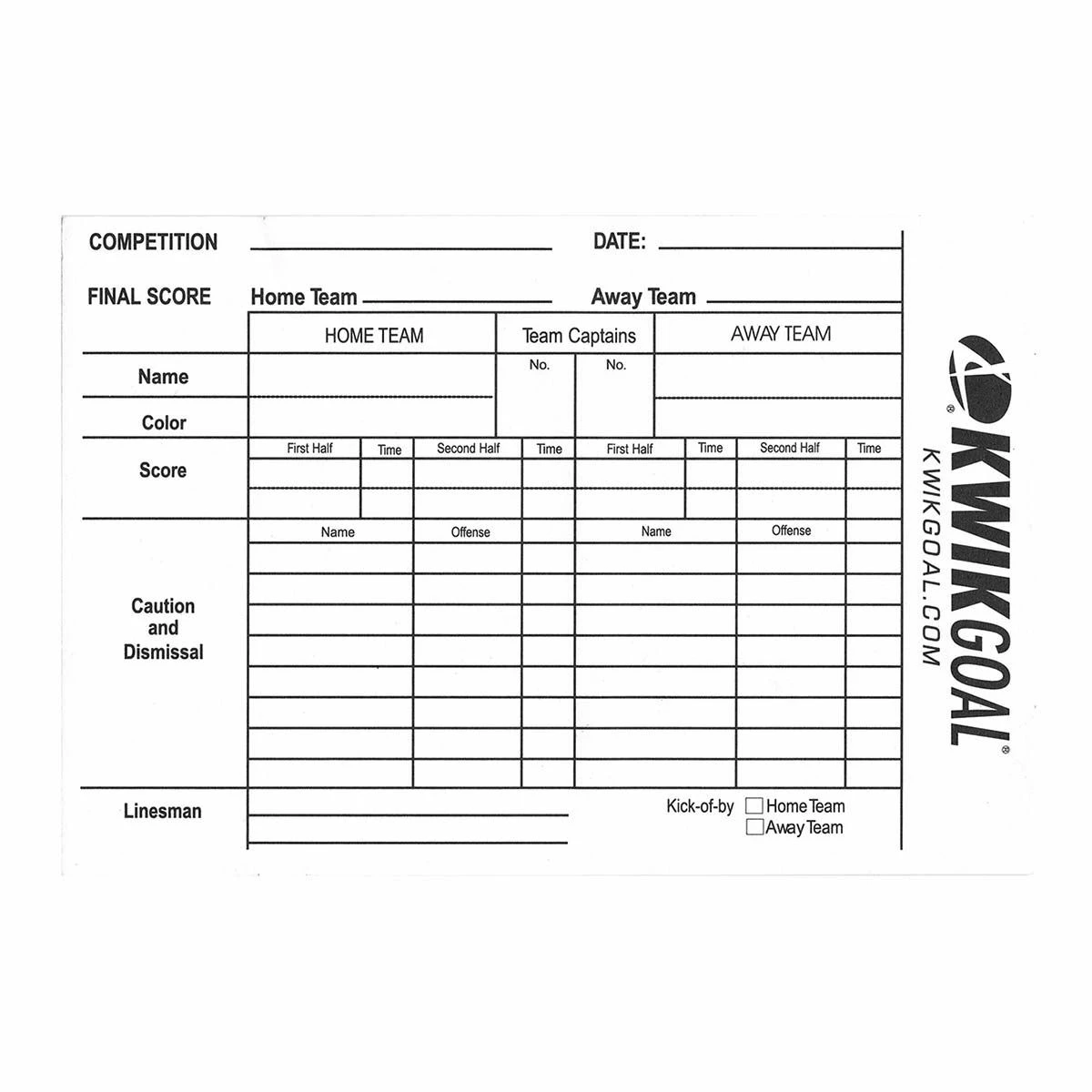 Kwik Goal Soccer Referee Wallet 5 Kwik Goal Soccer Referee Wallet - Image 5