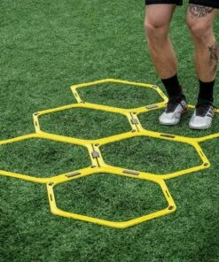 Kwik Goal Hex Speed Rings Agility Trainer Set 14 Kwik Goal Hex Speed Rings Agility Trainer Set -Deals Soccer Store a11 998 06
