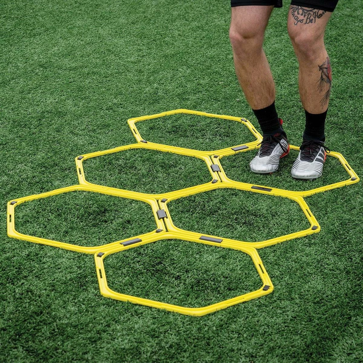 Kwik Goal Hex Speed Rings Agility Trainer Set 7 Kwik Goal Hex Speed Rings Agility Trainer Set - Image 7