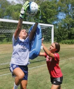 Soccer Blocker Goalkeeper Training Aid Black
