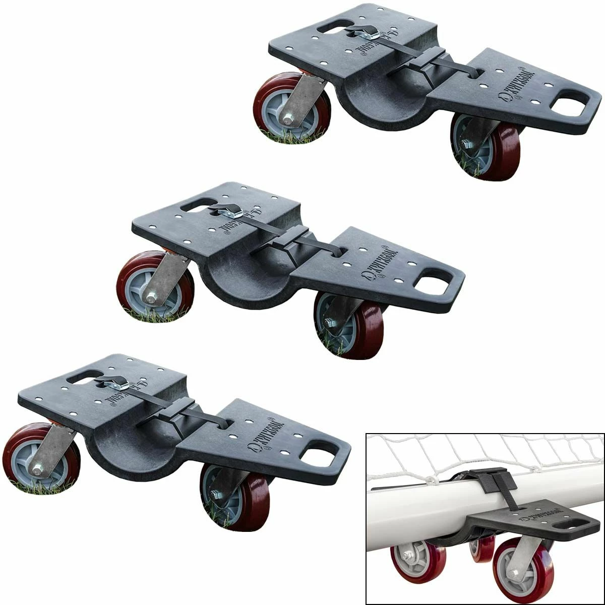 Kwik Goal set/3 Soccer Goal Dollies 1 Kwik Goal set/3 Soccer Goal Dollies