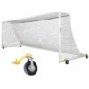 Kwik Goal 8'x24' Deluxe European Club Soccer Goal w/ Swivel Wheels, 2B3006SW