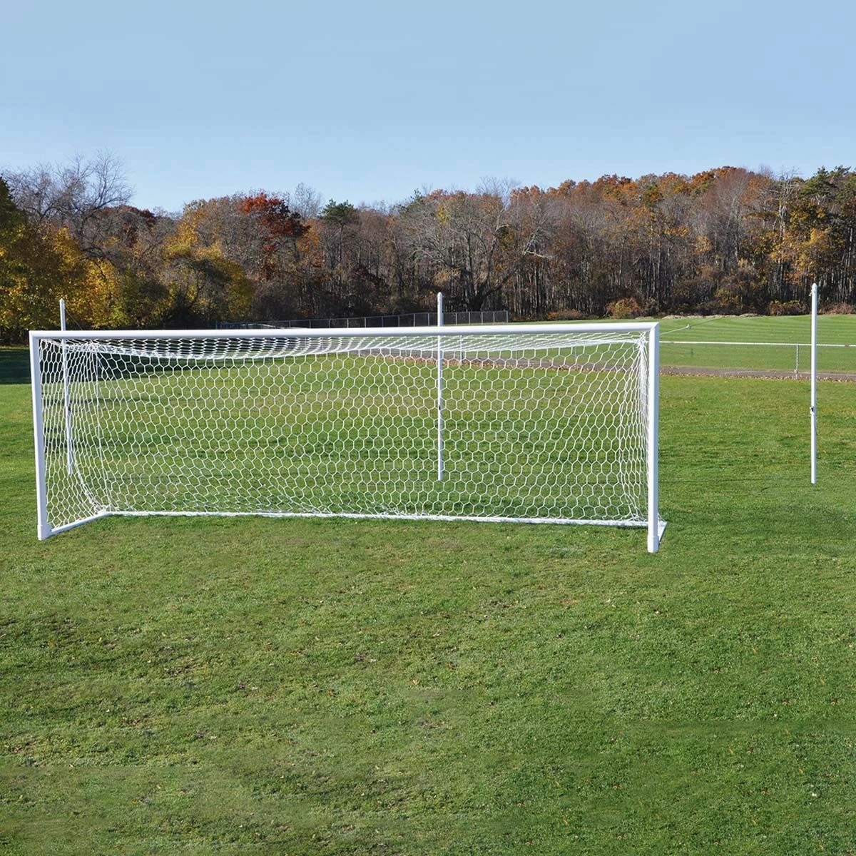 Jaypro 8'x24' Nova World Cup Fold Up Soccer Goals, SGP-660 (pair) 1 Jaypro 8'x24' Nova World Cup Fold Up Soccer Goals, SGP-660 (pair)