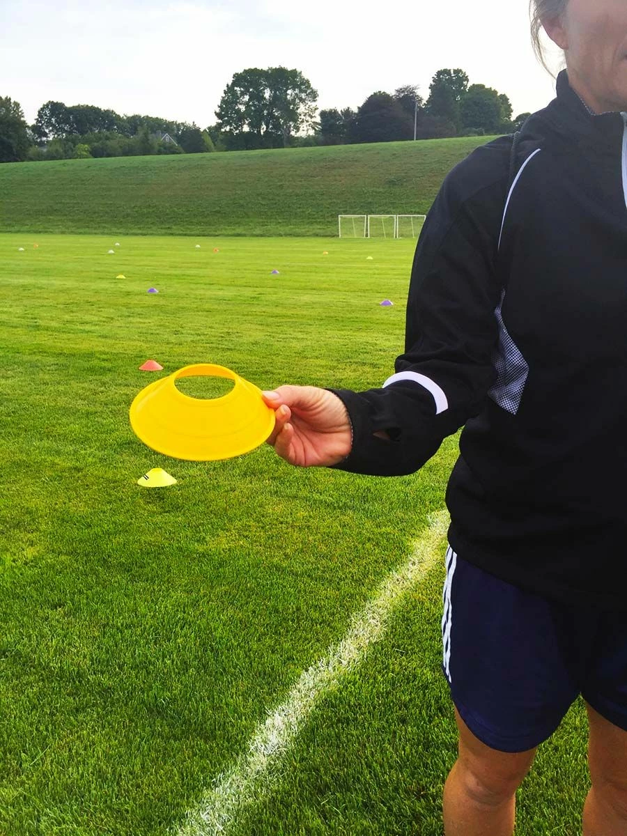 Kwik Goal 6A14 Mini Disc Cones, 25/Pk Red 4 Kwik Goal 6A14 Mini Disc Cones, 25/Pk Red - Image 4