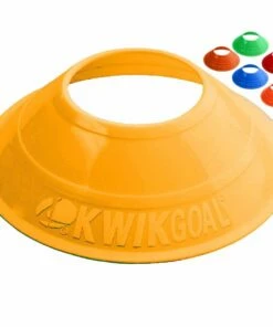 Kwik Goal 6A14 Mini Disc Cones, 25/Pk Red