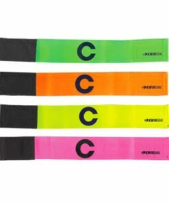Kwik Goal 19B12 Captain "C" Armband Hi-Vis Yellow